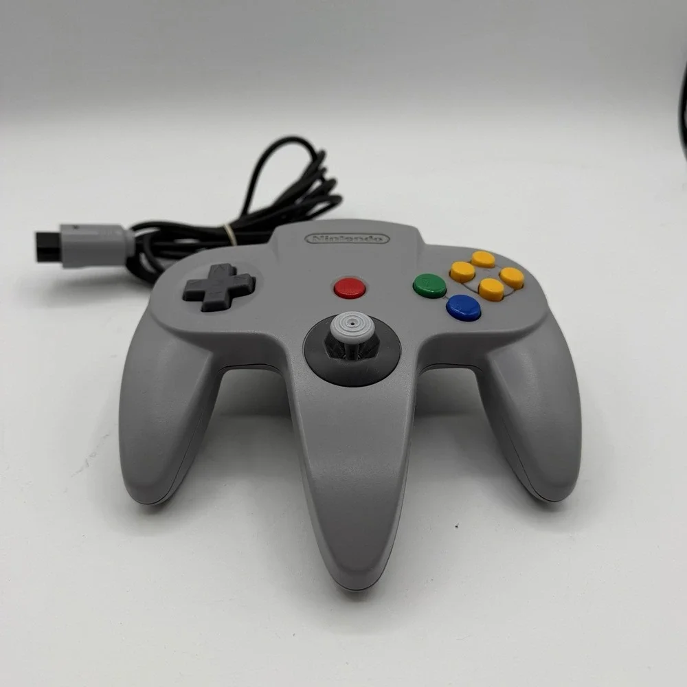 Nintendo N64 Gray Controller NUS-005 Tight Stick OEM Authentic TESTED